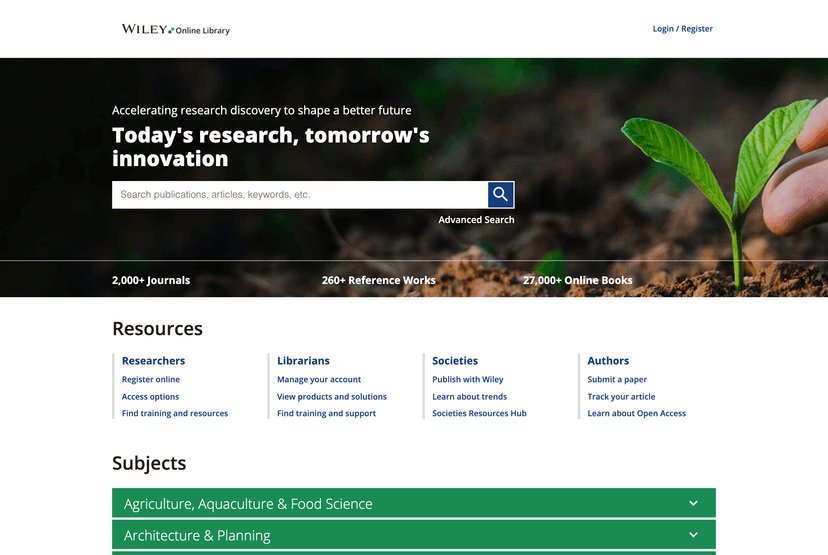 Wiley Online Library